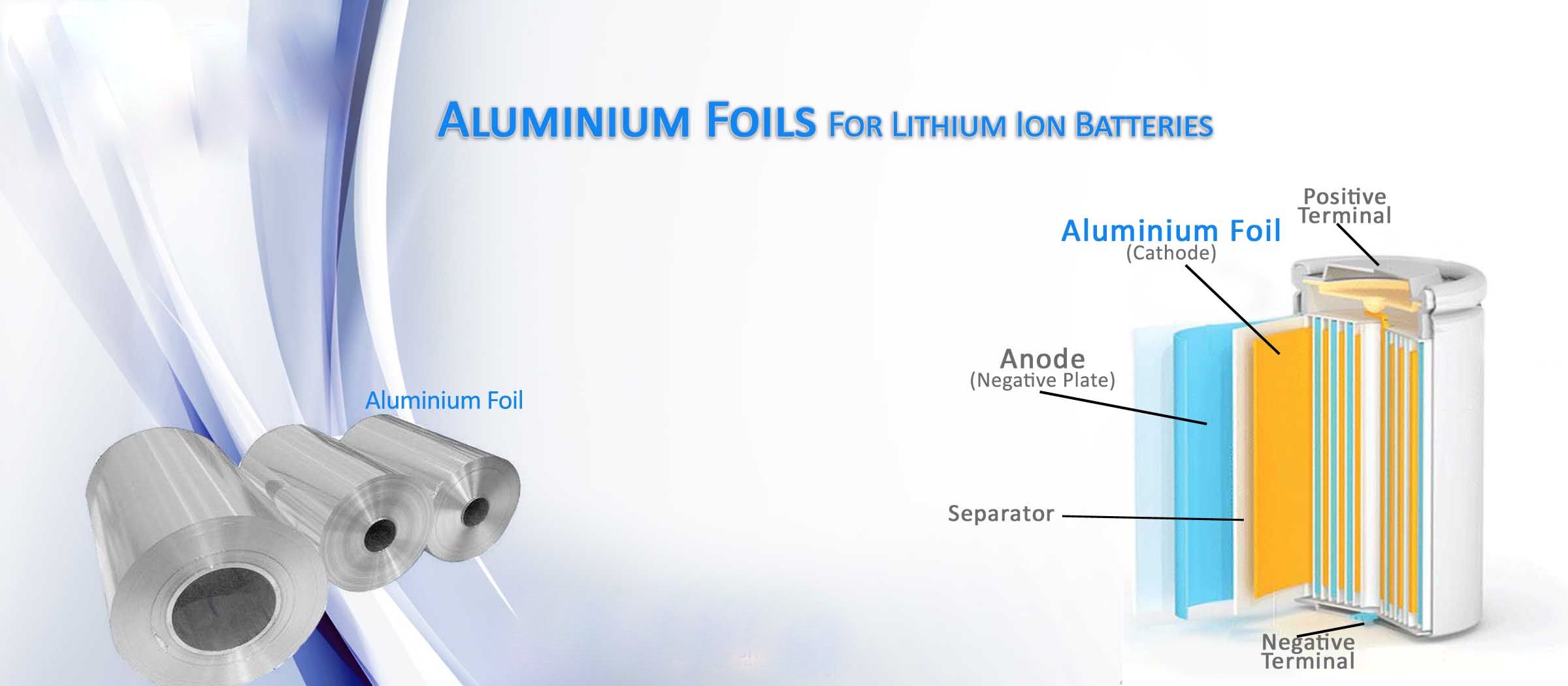 Aluminum Foil for Lithium Ion Battery Aluminum metal Foil Chemazone