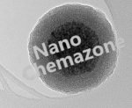 Maghemite silica nanoparticle