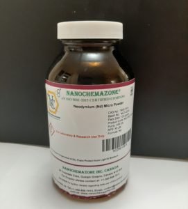 Neodymium Micron Powder